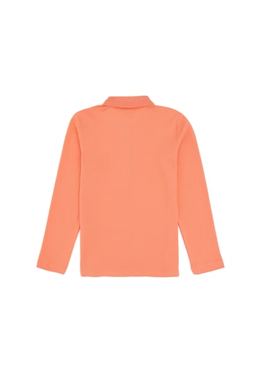 U.s. Polo Assn. Kız Çocuk Somon Sweatshirt 50296377-vr047 Somon