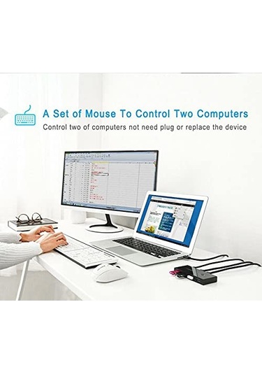 Konnektörler Kvm Anahtar Kutusu Usb 3.0 2.0 Anahtarlayıcı 2 Bağlantı Noktası Pcs Paylaşım 4 Cihaz