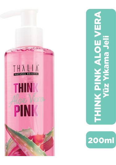 Thalia Pink Aloe Vera Özlü Nemlendirici Yüz Yıkama Jeli 200 ML