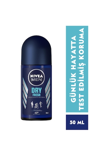 Nivea Men Dry Fresh Erkek Roll On 50 ML