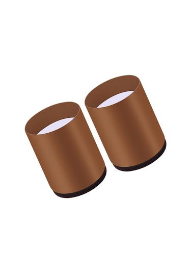 Mobilya Yükseltici Yatak Yükseltici Sandalye Ayak Kaldırıcı Kanepe Kaldırıcı Kahverengi Yuvarlak 4x5cm Diğer