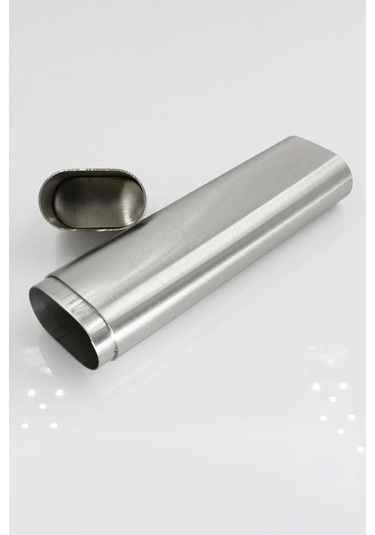 Aliminyum İkili 64 Ring Gri Puro Kılıfı Puro Kutusu Kc05