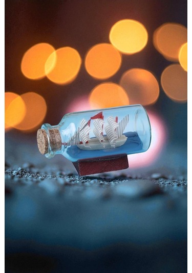 Şişe İçerisinde Gemi Maketi