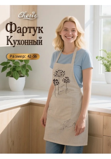 Cherir "shush" Mutfak Önlüğü 235740236 Keten