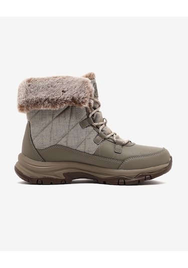 Skechers Trego Wınter Feelıngs Kadın Bej Kar Botu 167431 Tpe Bej