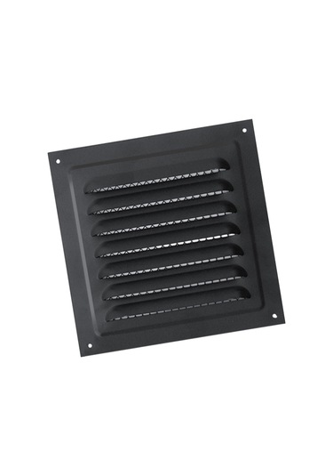 Suntek Metal Havalandırma Kapağı Yoğun Izgara 15cmx15cm-siyah