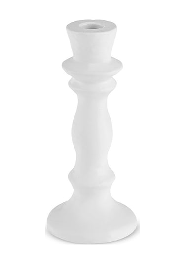 Karaca  Stone Şamdan Beyaz 9,4x9,4x21,2 cm