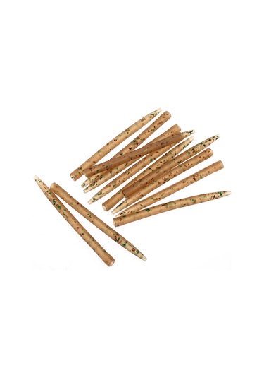 Xiyyadms 50 Adet Kuruşak Engelleme Balıkçılık Kolları - Kamouflaj Renkli, Yumuşak Kauçuk, 54mm Uzunluk, Çarp Balık Rigleri İçin