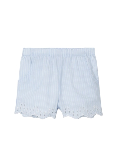Name It Kız Bebek Regular Fit Şort 13227304 Mavi