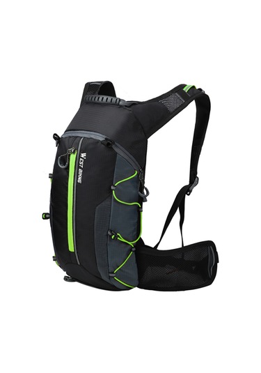 West Bıkıng Su Geçirmez Bisiklet Çanta Bisiklet Sırt Yeşil Yeşil