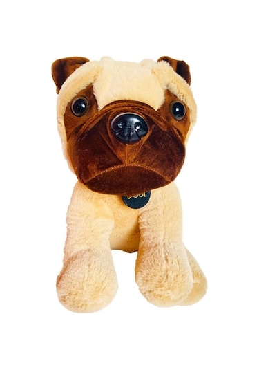 1436 Dobi Köpek 30 Cm Kahverengi -selay Oyuncak