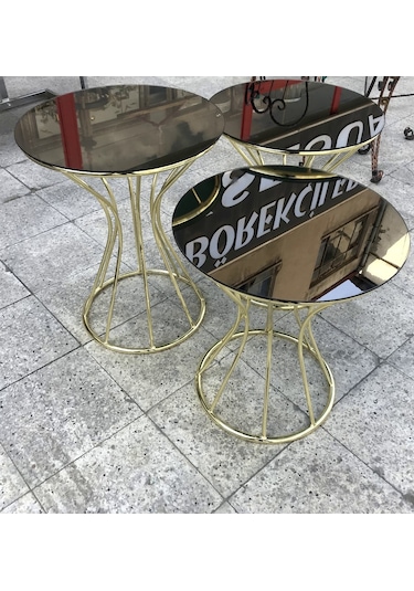 Brc Kum Saati Zigon Düz Siyah Desen Metal Transmisyon Çelik Gold Renk Kaplama El Yapım