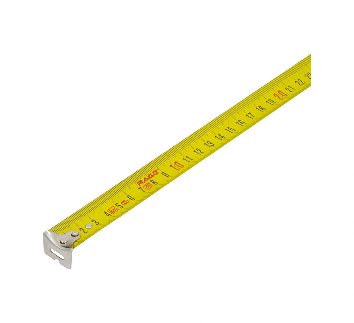 Rage 8 M X 25 Mm İnşaat Ölçüm Rubanı, Otomatik Kilit 70272285 8 M