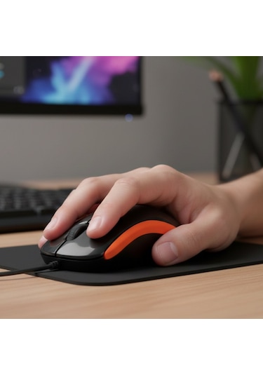 Usb Kablolu 3d Optik Mouse