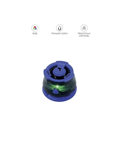 torima d39 manyetik rgb isikli telefon tutucu mini bluetooth hoparlor 61417439