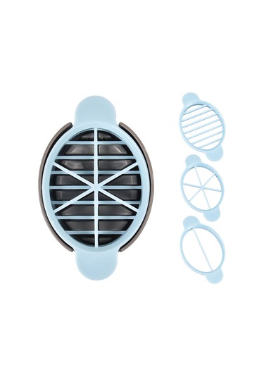 Konesam Plastik Çok Amaçlı Yumurta Dilimleyici - Yumurta, Mantar Ve Meyve Dilimleme Aleti - Kolay Temizlenir Diğer