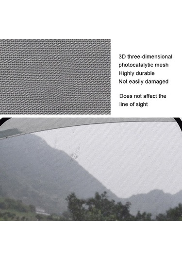 Tongxida Gözeneksiz Vantuz Araba Mesh Siyah Arka Blok+siyah Yan Blok X 4 Siyah Arka Blok+siyah Yan Blok X 4