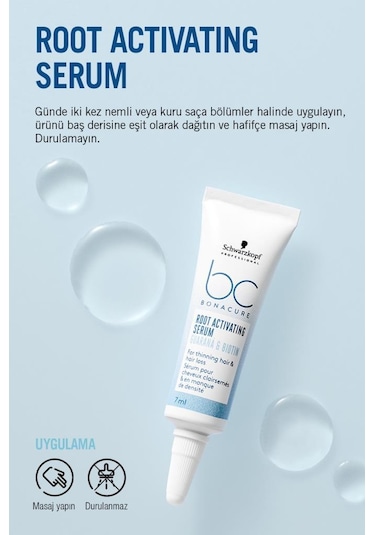 Bonacure Bc Clean Saç Dökülmesi Karşıtı Serum 8 x 7 ML