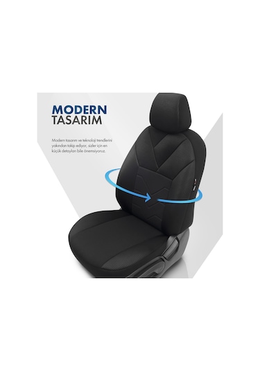 Otom Tempo Design Micro Qube Oto Koltuk Kılıfı