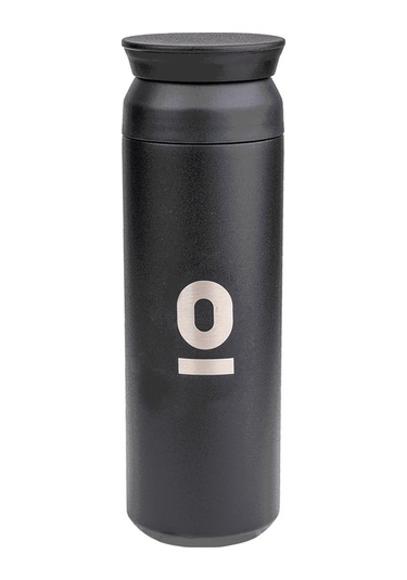 Paslanmaz Çelik Uzun Siyah Termos 500ML No:35