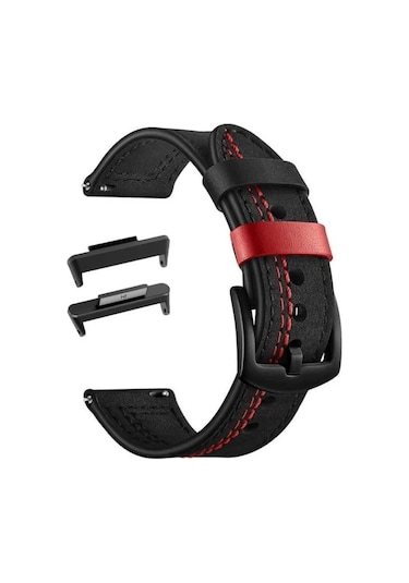 Nihcase Huawei Watch Fit3 Kordon Pu Deri Kordon Krd19