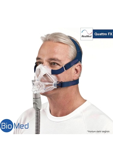 Resmed Quattro Fx Cpap Maskesi - Small Ağız Burun Cpap Maskesi