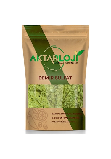 2 Kg Demir Sülfat Gübresi Karaboya 1. Kalite 2 KG