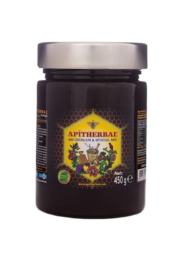 Balpınarı Apitherbal Mix Plus Arı Ürünleri Ve Bitkisel Ultra Macunu 450 G