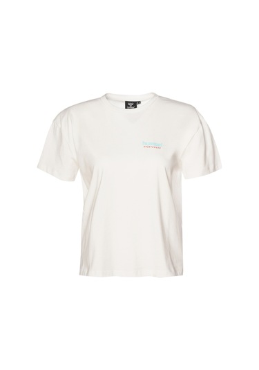 Hummel Boel T-shırt S/s Kadın Kısa Kol T-shırt Beyaz Beyaz