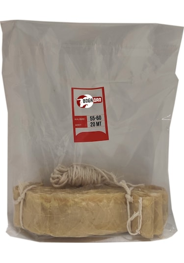 Boğadan Doğal Kalın Sucuk Bağırsağı + Sucuk İpi 20 M