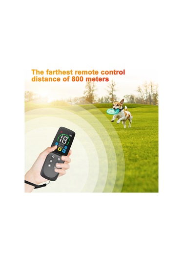 Lemestar Köpek Eğitim Tasması - 3 Modlu Ses, Titreşim 800m Menzil, Ip67 Su Geçirmez, 30 Gün Pil Ömrü