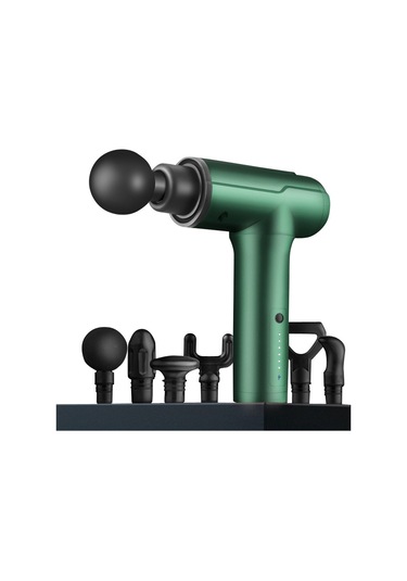 Soulader Taşınabilir Şarjlı Kas Ve Vücut Masaj Aleti Titreşimli Masaj Ünitesi Yeşil