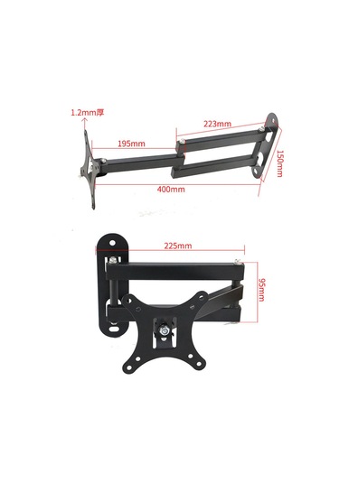 Homyl Çoğu 10-26 Inç Tv Düz Panel Ekranı Için Duvara Montaj