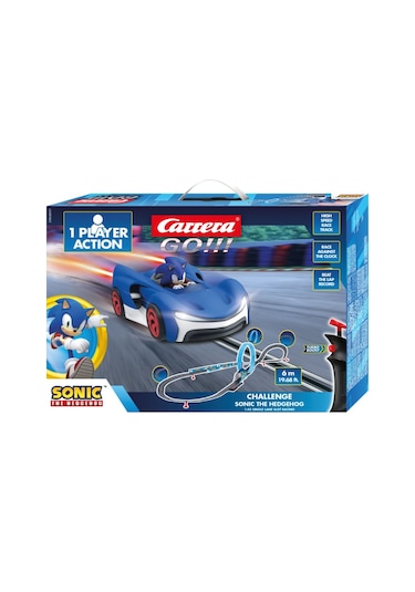 Carrera Go Challenge Sonic Tek Kişilik Yarış Pisti 68001