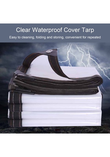 Monyee 2 3m Pvc Transparent Bahçe Bitki Koruyucu Filmi - Isı Saklama, Yağmur Engelleme, Kış Soğuktan Koruma