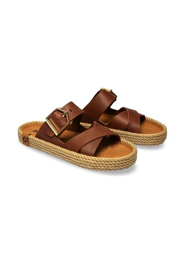 Bohonomad Sevilla Kadın Terlik - Crazy Cognag