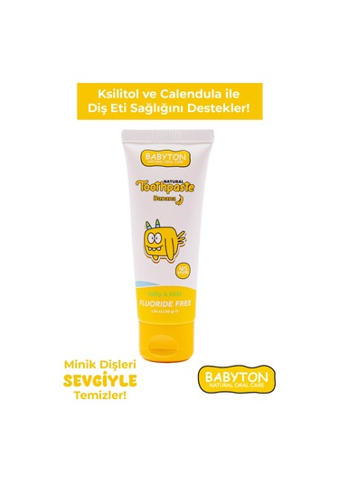 Babyton Muz Organik Diş Macunu 50 G