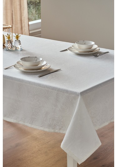 Glory Masa Örtüsü 140x240cm - Krem