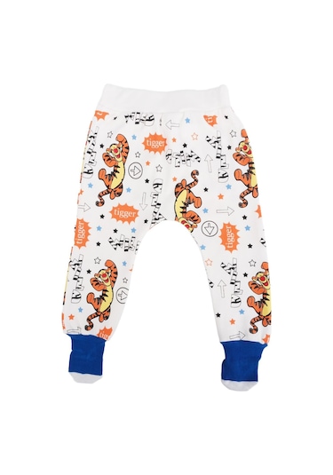Bebelop Tiger Baskılı Çoraplı Pijama Altı 001