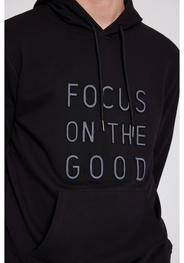 Ds Damat Slim Fit Siyah Sweatshirt 1hce238310119 Siyah