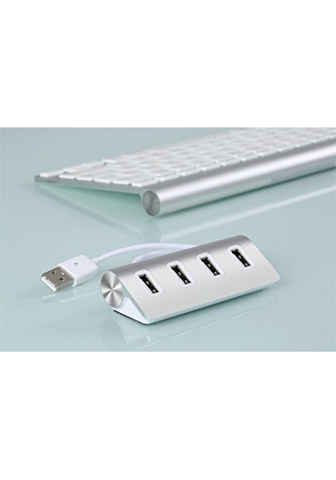 Maiyame Portlu Usb Hub Usb-a Alüminyum Genişletme Yuvası Usb2.0 Çoklu Arayüz Hub Hub Ayırıcı Dizüstü Bilgisayar Genişletici
