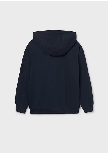 Mayoral Erkek Çocuk Kapüşonlu Sweatshirt 7402 Lacivert