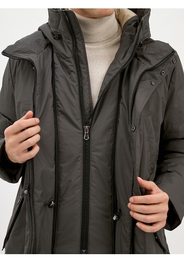 Karaca Erkek Kaban-haki 114319001-65-52 120416 Haki