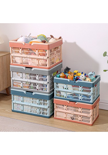 Snapbuy Katlanır Sepet, Alışveriş, Piknik, Market, Taşıma, Depolama Ve Kamp İçin Uygundur Ekstra Büyük Boy Pembe