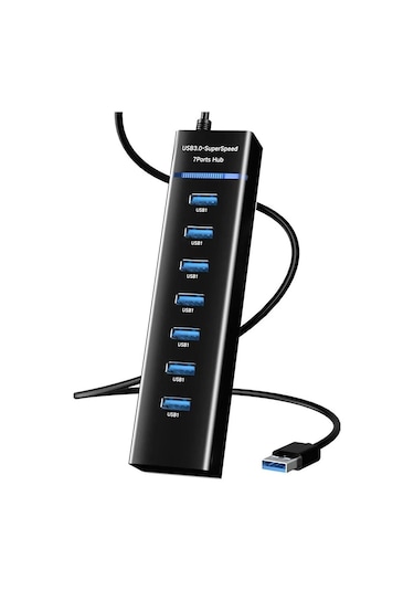 Usb 3.0 High Speed 7 Port Usb Çoklayıcı 5gbps Hub