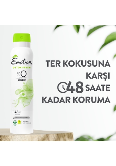 Emotion Detox Fresh Kadın Deodorant 3 x 150 ML