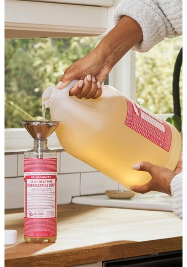 Dr. Bronner's Gül Kokulu Çok Amaçlı Sıvı Sabun 473 ML