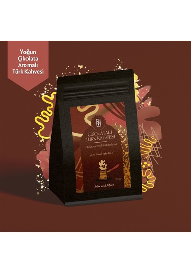 Mim And More Çikolata Aromalı Türk Kahvesi 200 G