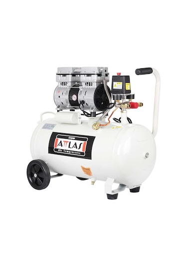 Attlas SK1050 230 V 8 Bar 50 LT Monofaze Sessiz Kompresör