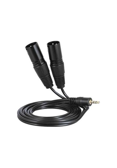 Flybuy Yüksek Xlr-3.5mm Ses Ses Profesyonel Ofc Net Maiyame Kaliteli Kablosu İletken İle 1.5m - Ak